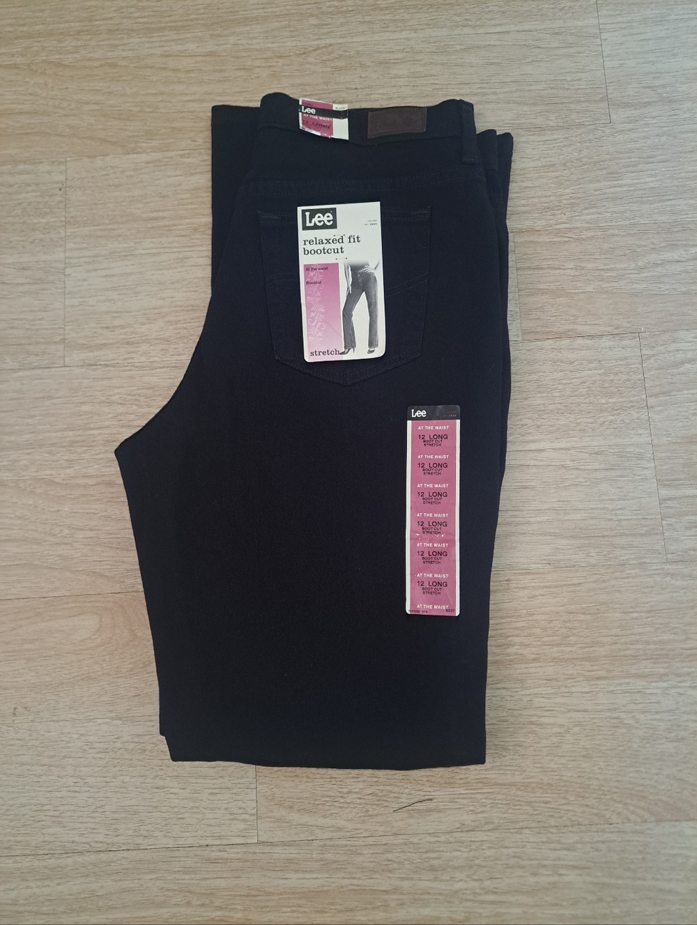 Lee Relaxed Fit Bootcut Jeans - Black